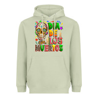 Matcha Dia de los muertos Heavyweight Hoodie - RanaPortraitStore
