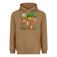Toasted Coconut Dia de los muertos Heavyweight Hoodie - RanaPortraitStore