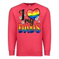 Cardinal i love my dads Premium Sweatshirt - Zillion Design Studio