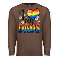 Chestnut i love my dads Premium Sweatshirt - Zillion Design Studio