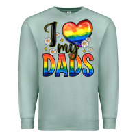 Seafoam i love my dads Premium Sweatshirt - Zillion Design Studio