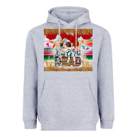 Heather Grey Day of the dead skeleton Heavyweight Hoodie - RanaPortraitStore