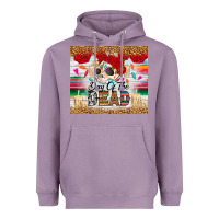 Lavender Day of the dead skeleton Heavyweight Hoodie - RanaPortraitStore