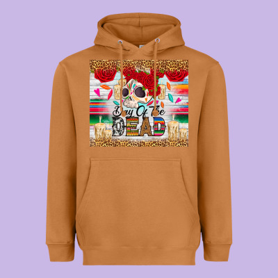 Heavyweight Hoodie Day of the dead skeleton
