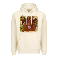 Tofu red angus cowhide sunflower Premium Hoodie - JahusDesignShop