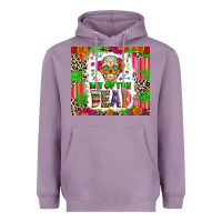 Lavender Day of the dead Heavyweight Hoodie - RanaPortraitStore