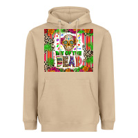 Mushroom Day of the dead Heavyweight Hoodie - RanaPortraitStore