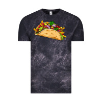 Cloud Black mexican taco Vintage Tee - Artiststas