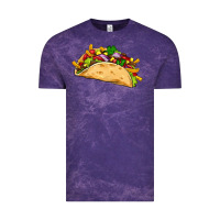 Cloud Purple mexican taco Vintage Tee - Artiststas