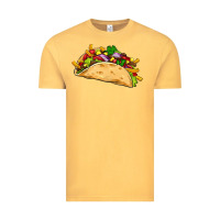 Vintage Mustard mexican taco Vintage Tee - Artiststas
