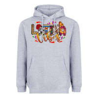 Heather Grey Latina vibes Heavyweight Hoodie - RanaPortraitStore