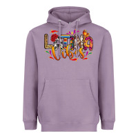Lavender Latina vibes Heavyweight Hoodie - RanaPortraitStore