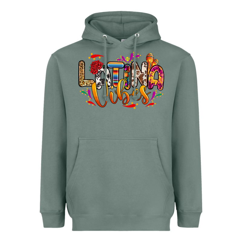 Latina Vibes Heavyweight Hoodie by RanaPortraitStore | Teevron
