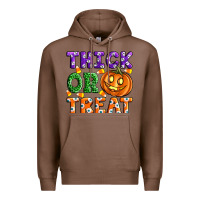 Chestnut Thick Or Treat Premium Hoodie - Artiststas