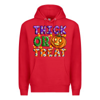 Red Thick Or Treat Premium Hoodie - Artiststas