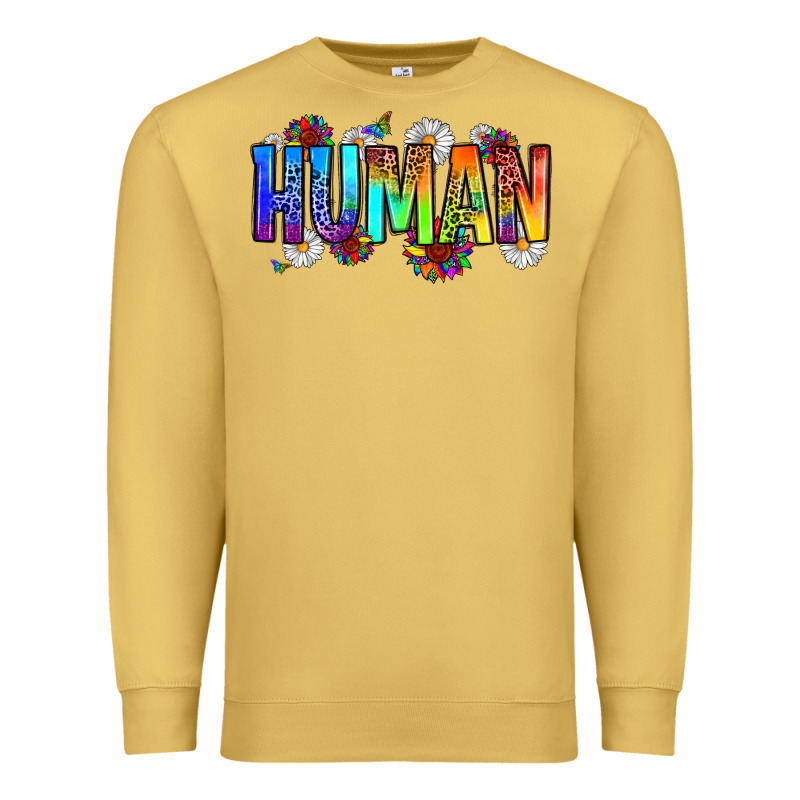 Human Premium Sweatshirt by Zillion Design Studio | Teevron