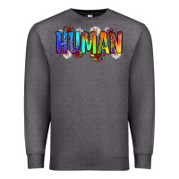 Charcoal Heather human Premium Sweatshirt - Zillion Design Studio
