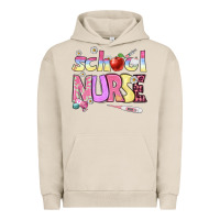 Pigment French Oak school nurse Urban Hoodie - BundleAndBundleShop