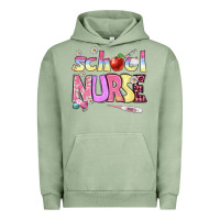 Pigment Oil Green school nurse Urban Hoodie - BundleAndBundleShop