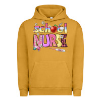 Pigment Peanut Butter school nurse Urban Hoodie - BundleAndBundleShop