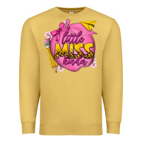 Antique Gold little miss kinder Premium Sweatshirt - texasbilliewilder