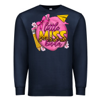 Navy little miss kinder Premium Sweatshirt - texasbilliewilder