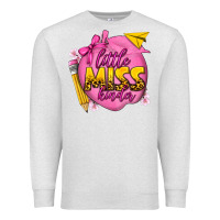 Oatmeal Heather little miss kinder Premium Sweatshirt - texasbilliewilder