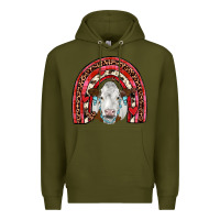 Army Green valentines simmental  rainbow Premium Hoodie - JahusDesignShop