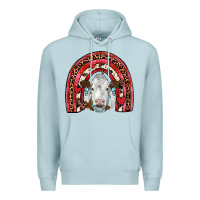 Blue Mist valentines simmental  rainbow Premium Hoodie - JahusDesignShop