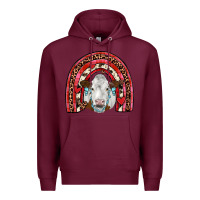 Burgundy valentines simmental  rainbow Premium Hoodie - JahusDesignShop