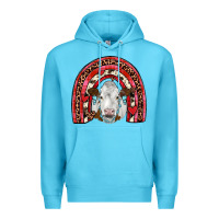 Ocean Blue valentines simmental  rainbow Premium Hoodie - JahusDesignShop