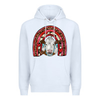 White valentines simmental  rainbow Premium Hoodie - JahusDesignShop