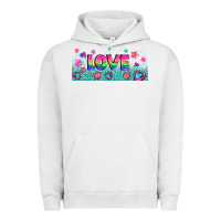 Pigment Lunar Rock lgbt love with hearts and stars Urban Hoodie - AdoDesignShop