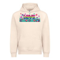 Sandshell lgbt love with hearts and stars Urban Hoodie - AdoDesignShop