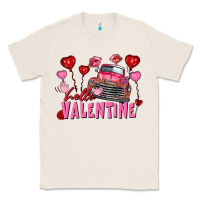 Natural hello valentine valentine's day truck Classic Tee - FaDigitalArtStudio