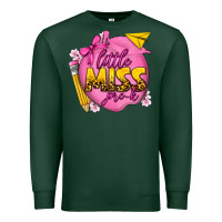 Sports Green little miss pre k Premium Sweatshirt - texasbilliewilder