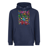 Navy Happy drinko de mayo Heavyweight Hoodie - RanaPortraitStore