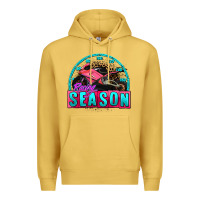Antique Gold racing season motorcycle Premium Hoodie - AdoDesignShop