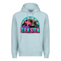 Blue Mist racing season motorcycle Premium Hoodie - AdoDesignShop