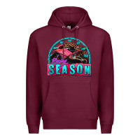 Burgundy racing season motorcycle Premium Hoodie - AdoDesignShop