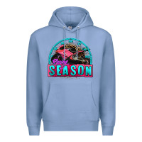 Colony Blue racing season motorcycle Premium Hoodie - AdoDesignShop