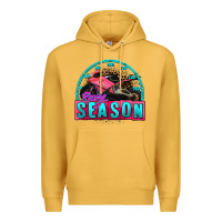 Mustard racing season motorcycle Premium Hoodie - AdoDesignShop