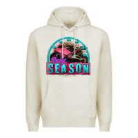 Oatmeal Heather racing season motorcycle Premium Hoodie - AdoDesignShop