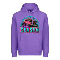 Purple racing season motorcycle Premium Hoodie - AdoDesignShop
