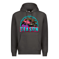 Smoke racing season motorcycle Premium Hoodie - AdoDesignShop