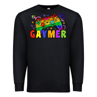 Black Gaymer Premium Sweatshirt - Zillion Design Studio