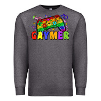 Charcoal Heather Gaymer Premium Sweatshirt - Zillion Design Studio