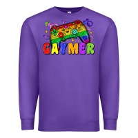 Purple Gaymer Premium Sweatshirt - Zillion Design Studio