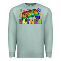 Seafoam Gaymer Premium Sweatshirt - Zillion Design Studio