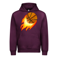 Mauve Wine basketball Urban Hoodie - JahusDesignShop